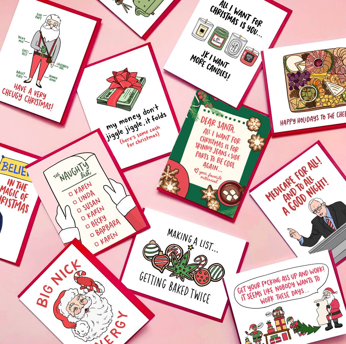 BIG NICK ENERGY HOLIDAY CARD