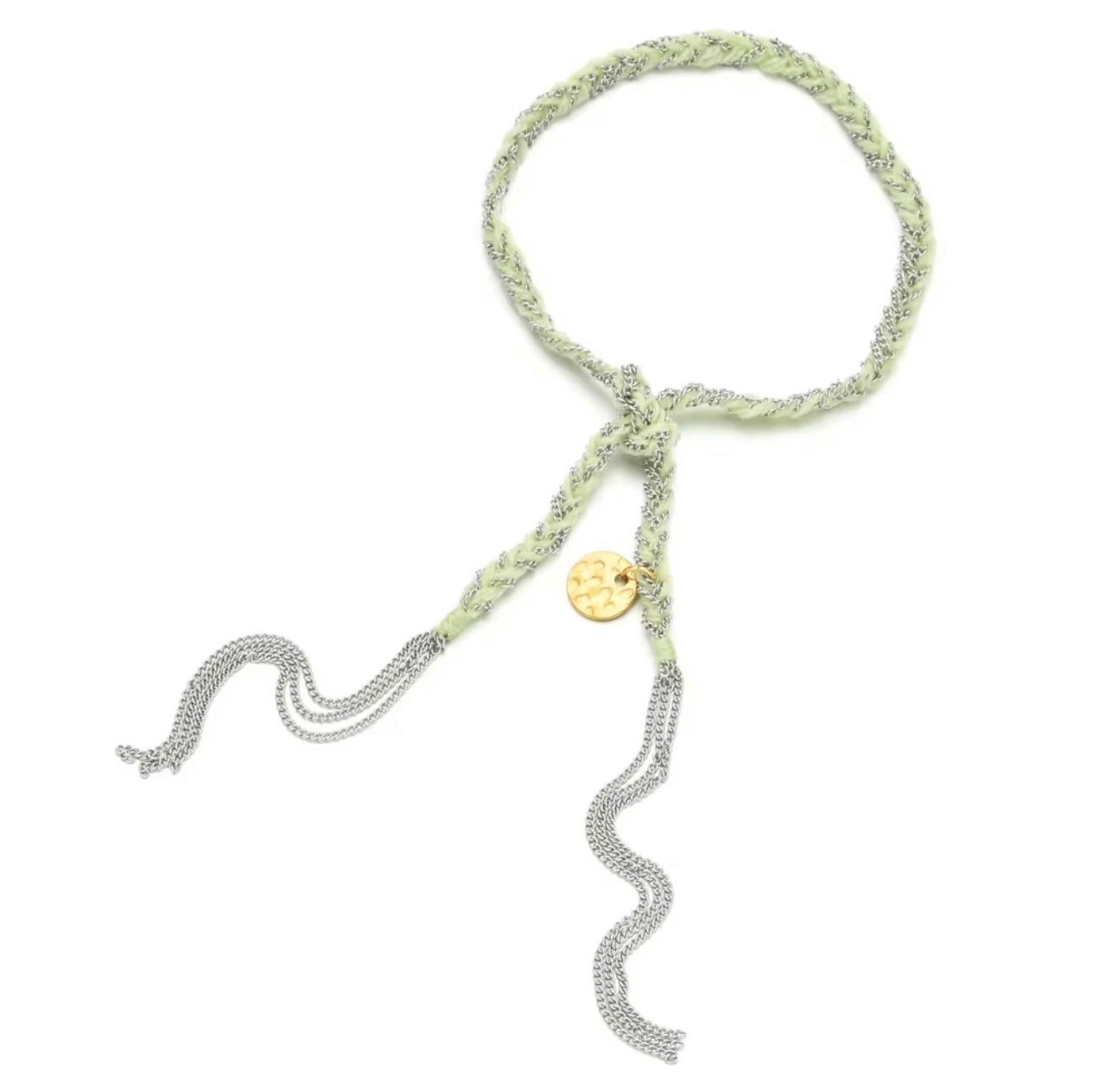 COLOURFUL WOVEN CHARM BRACELETS