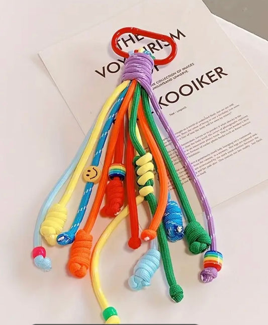 RAINBOW HAPPY PURSE CHARM