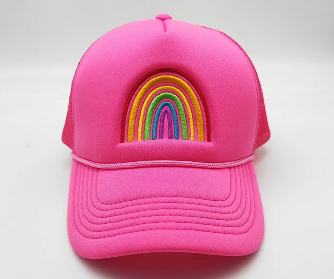 RAINBOW TRUCKER HAT