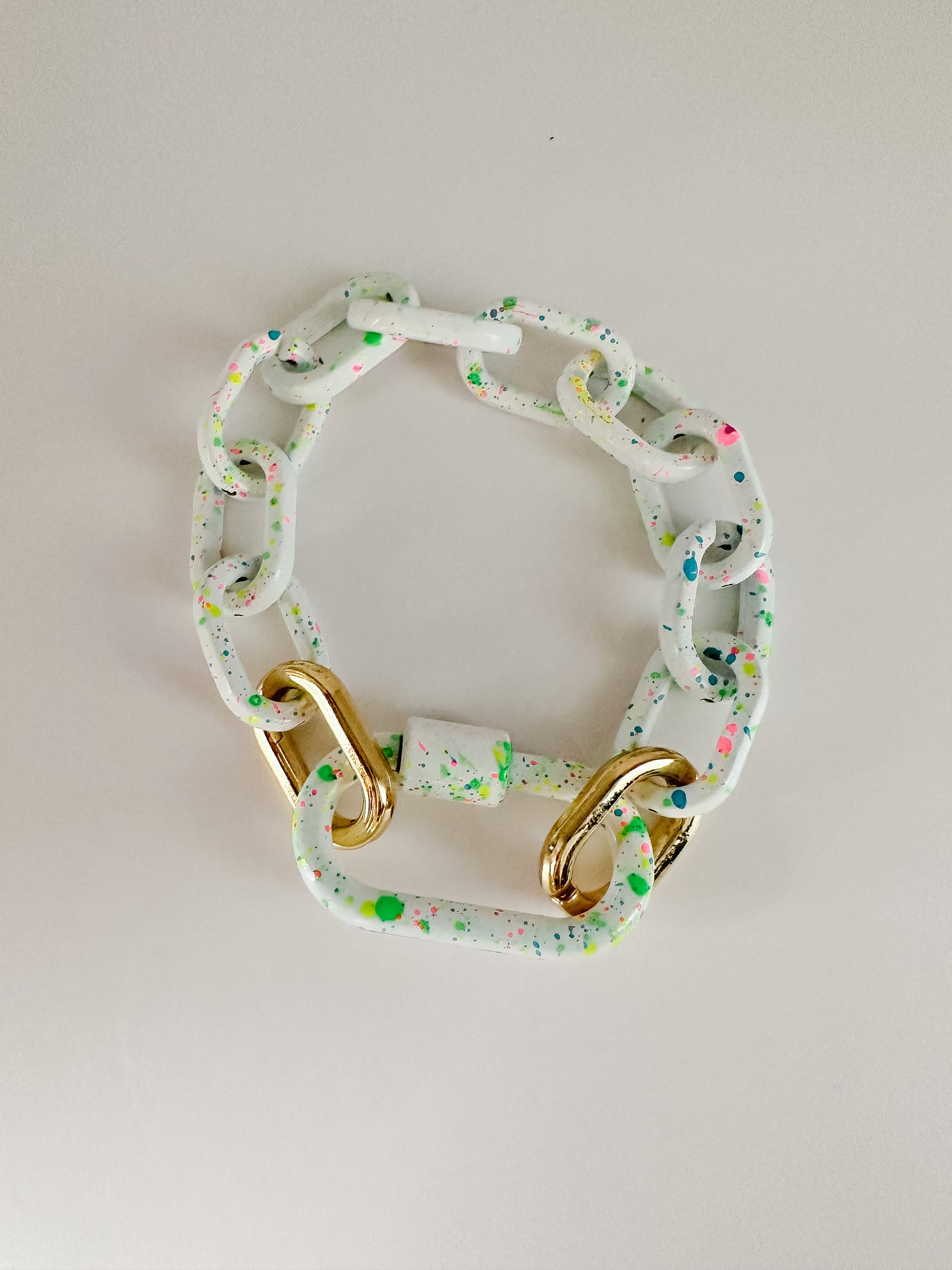 ENAMEL CHAIN LINK BARCELET