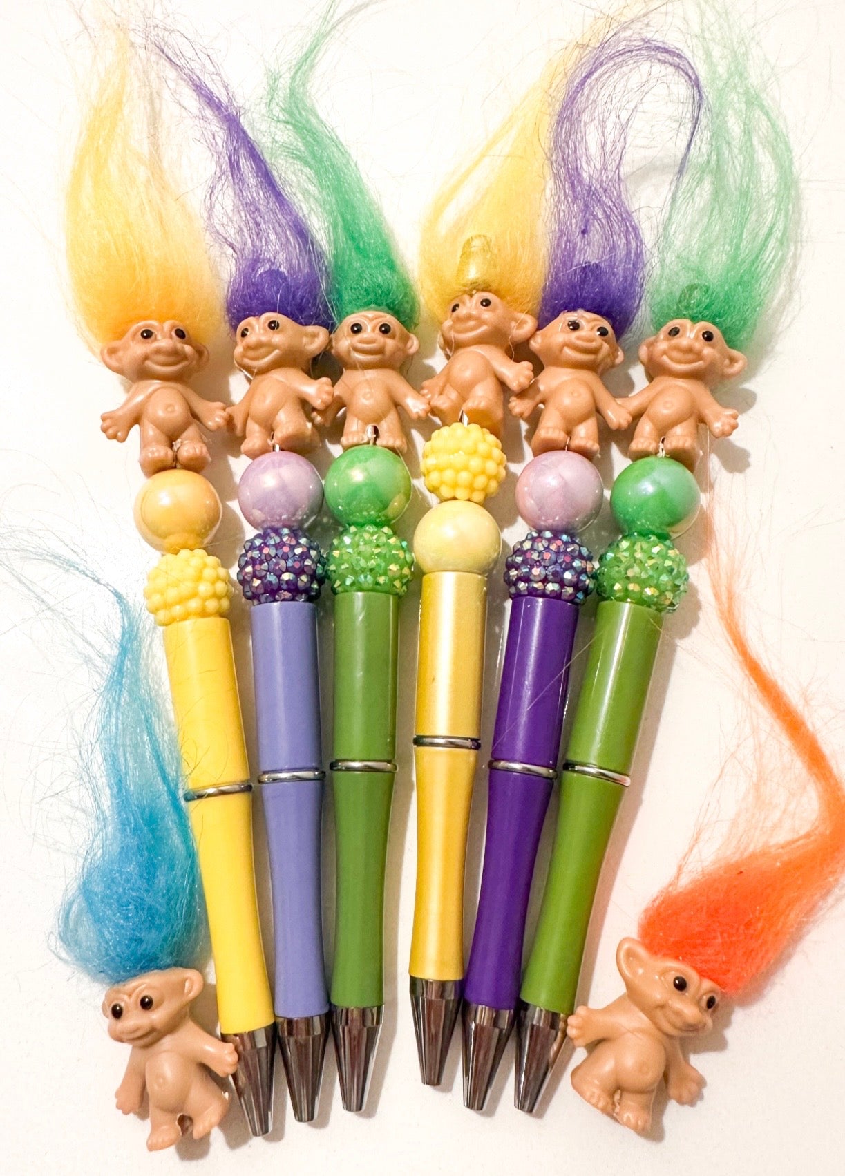 RETRO DOLL HAIR PENS