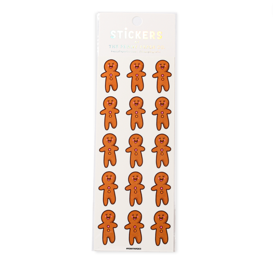 GINGERBREAD STICKERS