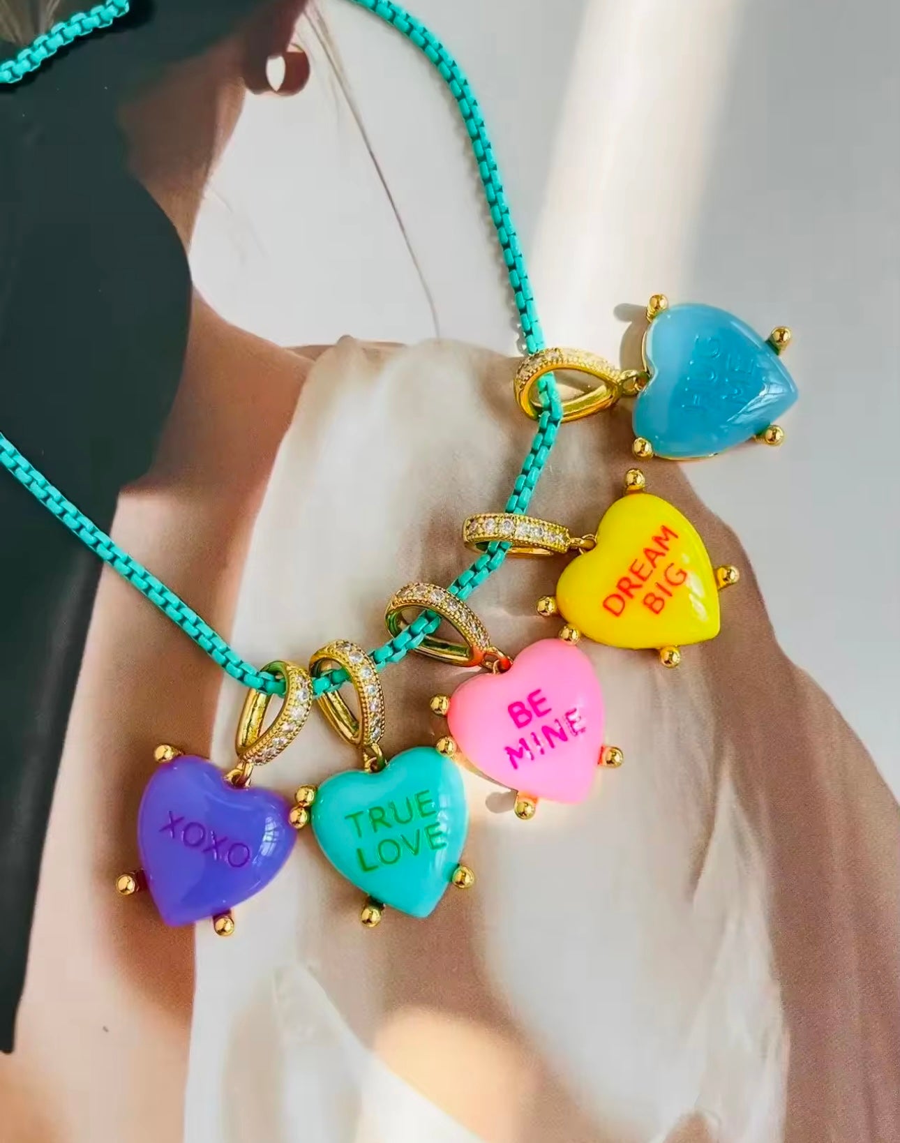 CANDY LOVE HEART NECKLACE