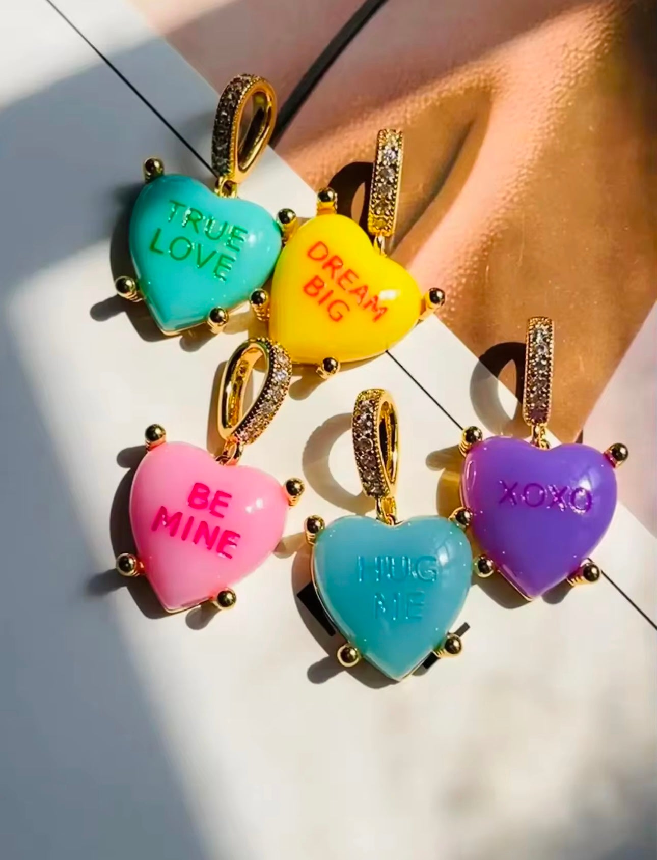 CANDY LOVE HEART NECKLACE
