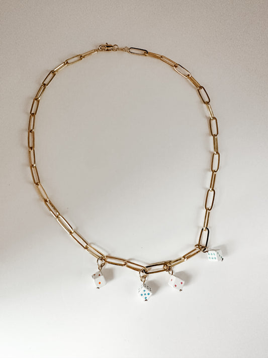 LUCKY DICE NECKLACE