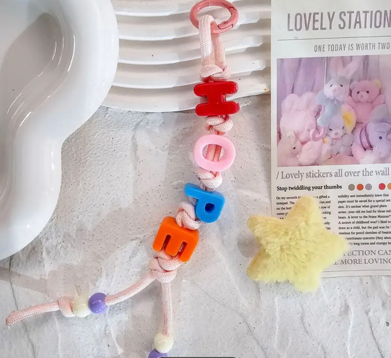 COLOURFUL HOPE PURSE CHARM