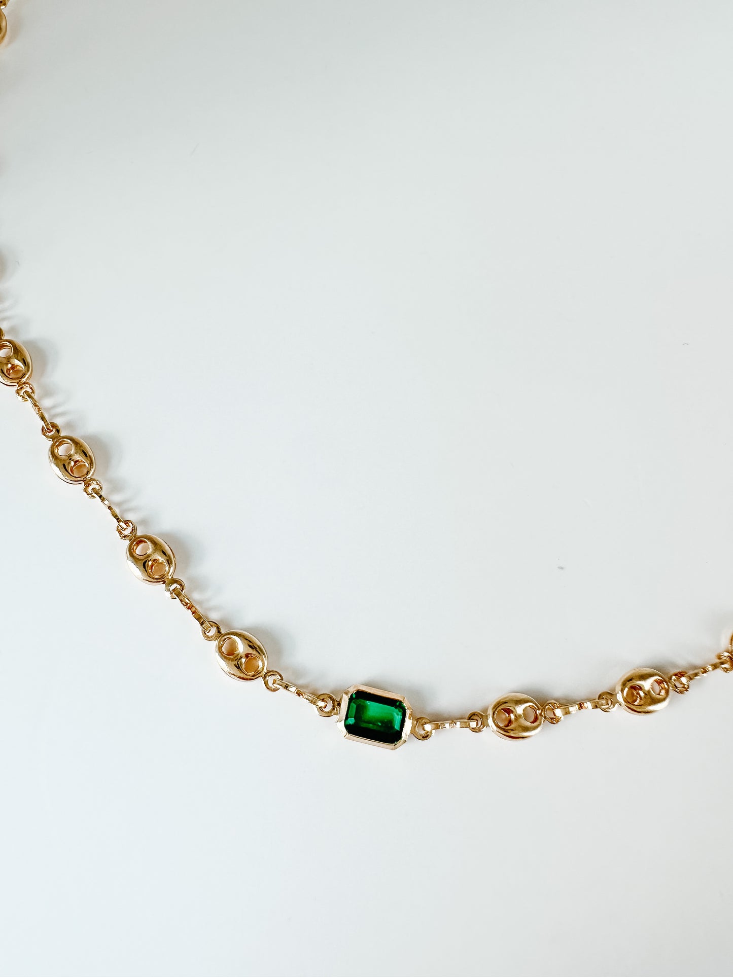 PUFF CHAIN NECKLACE