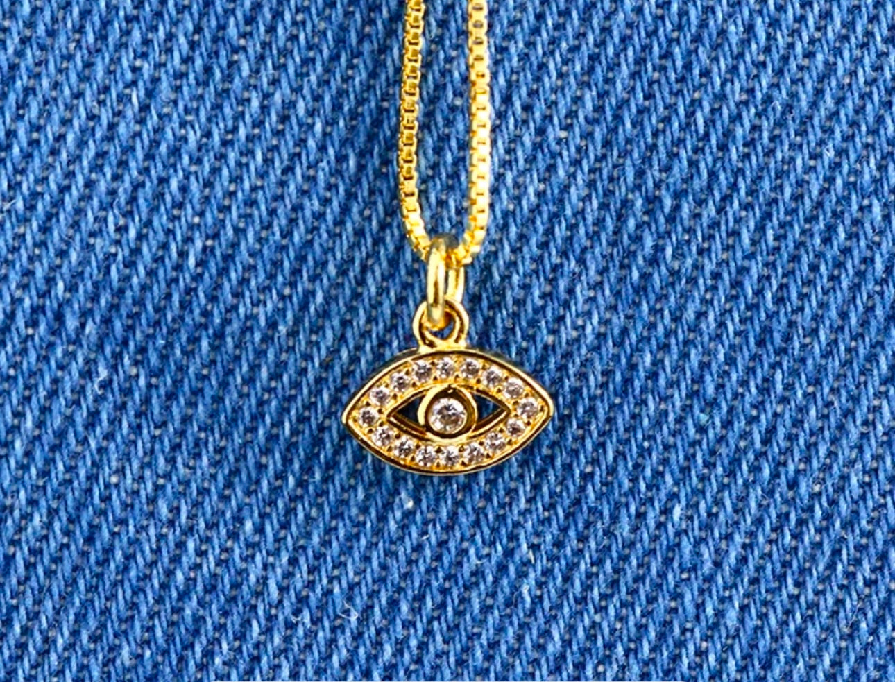 SYMBOL NECKLACES - PLANET & EVIL EYE