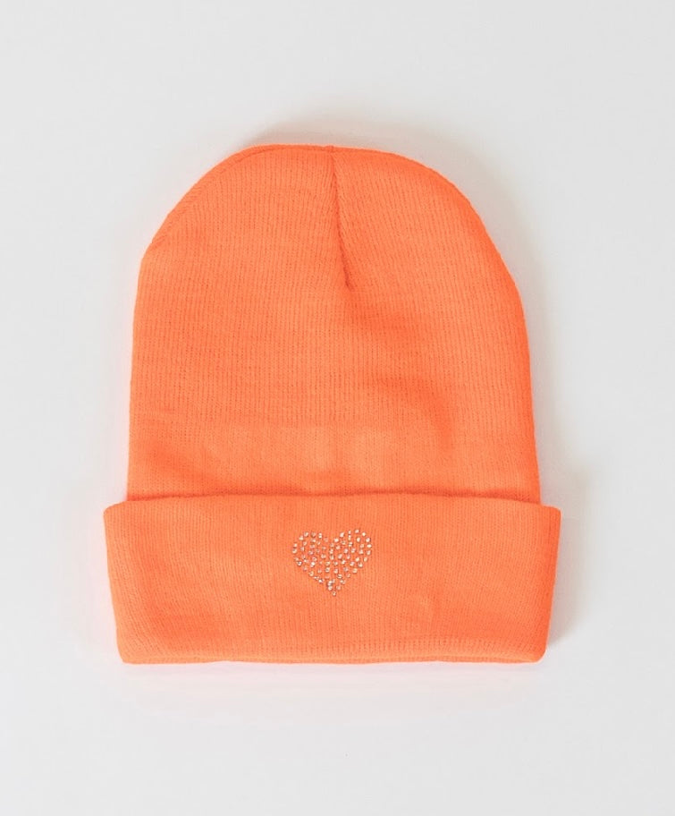 LYLA & LUXE CRYSTAL HEART HAT