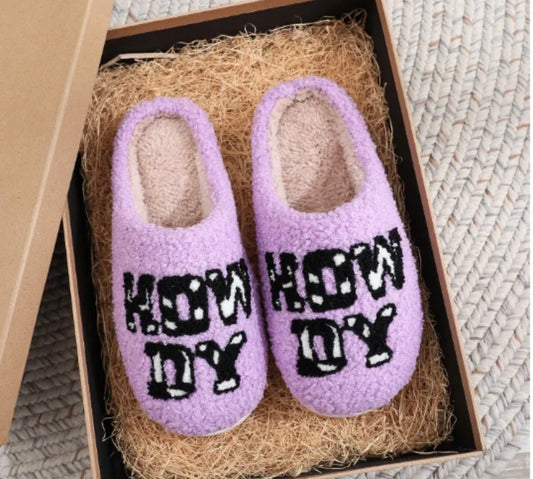 HOWDY SLIPPERS 🤠