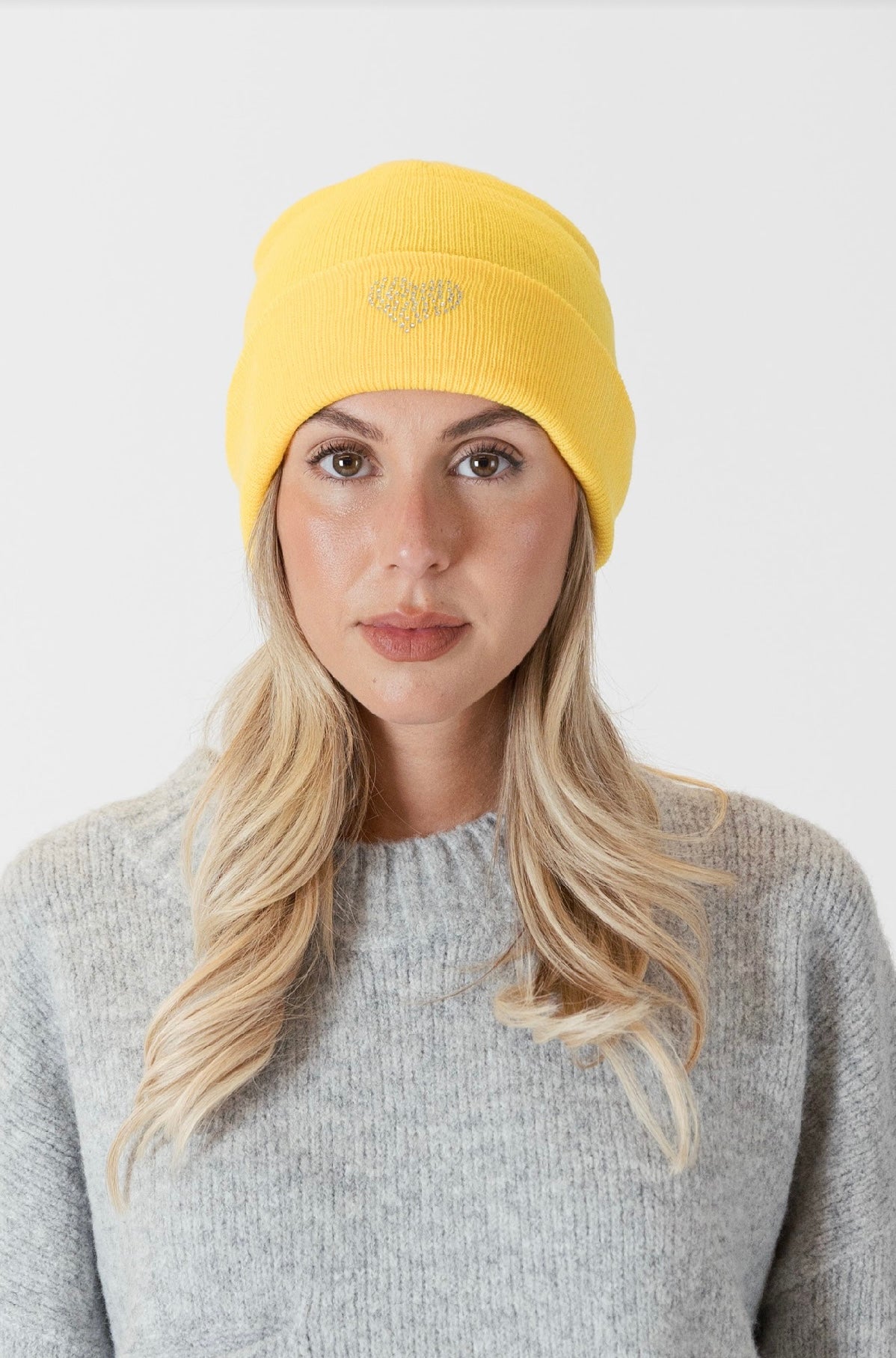 LYLA & LUXE CRYSTAL HEART HAT