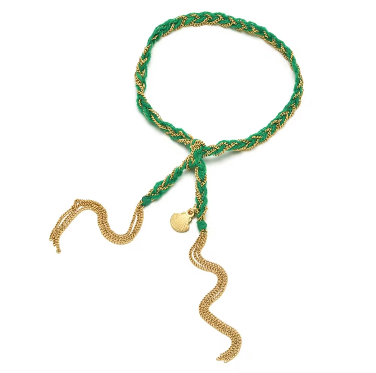 COLOURFUL WOVEN CHARM BRACELETS