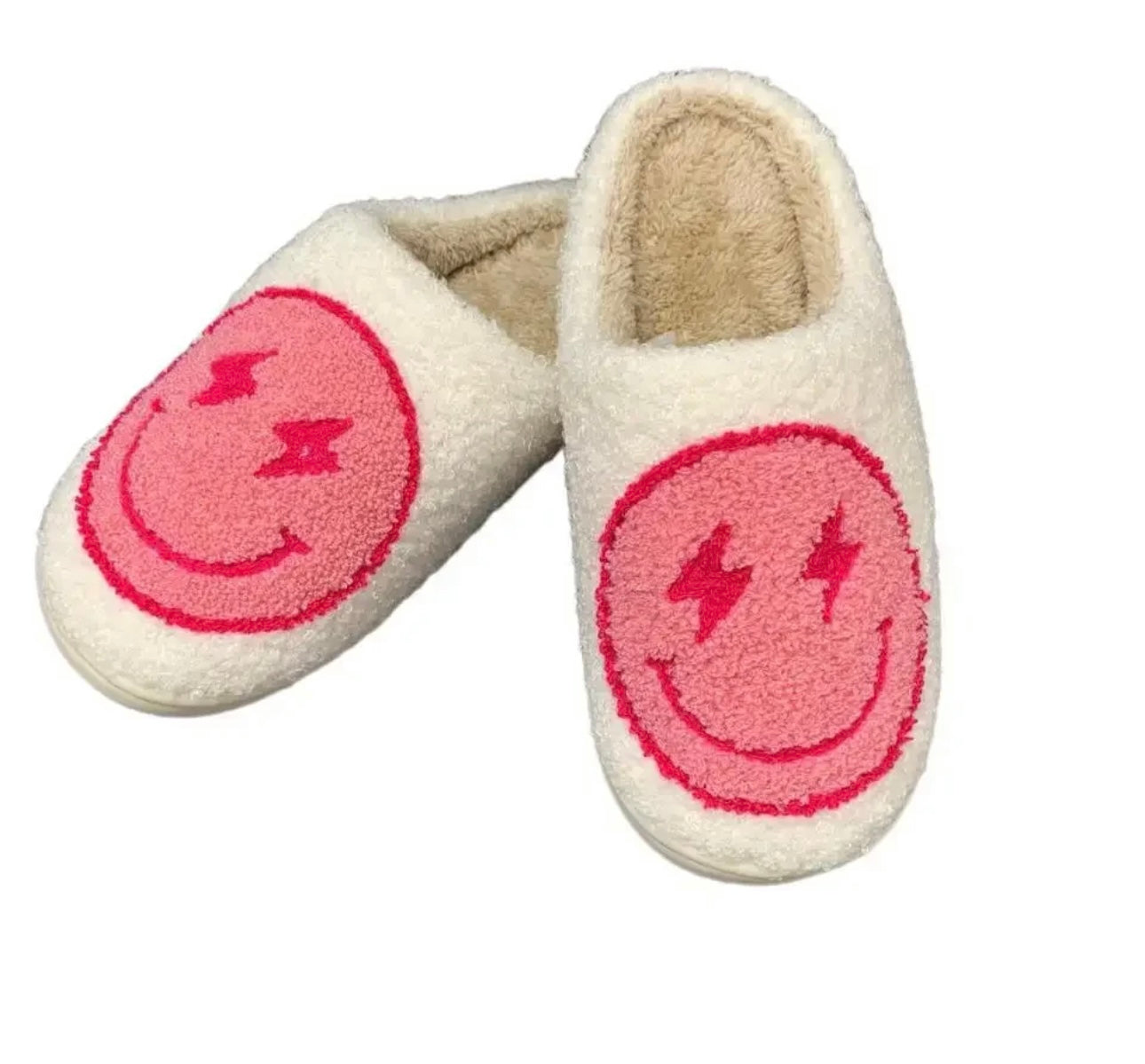 LIGHTING EYE HAPPY FACE SLIPPERS ⚡️