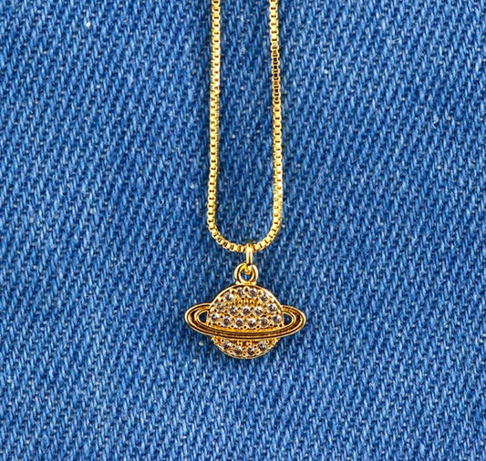 SYMBOL NECKLACES - PLANET & EVIL EYE