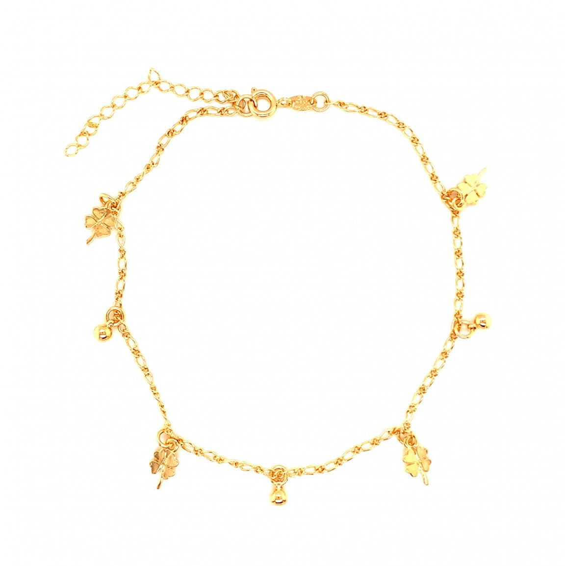 SHAMROCK ANKLET