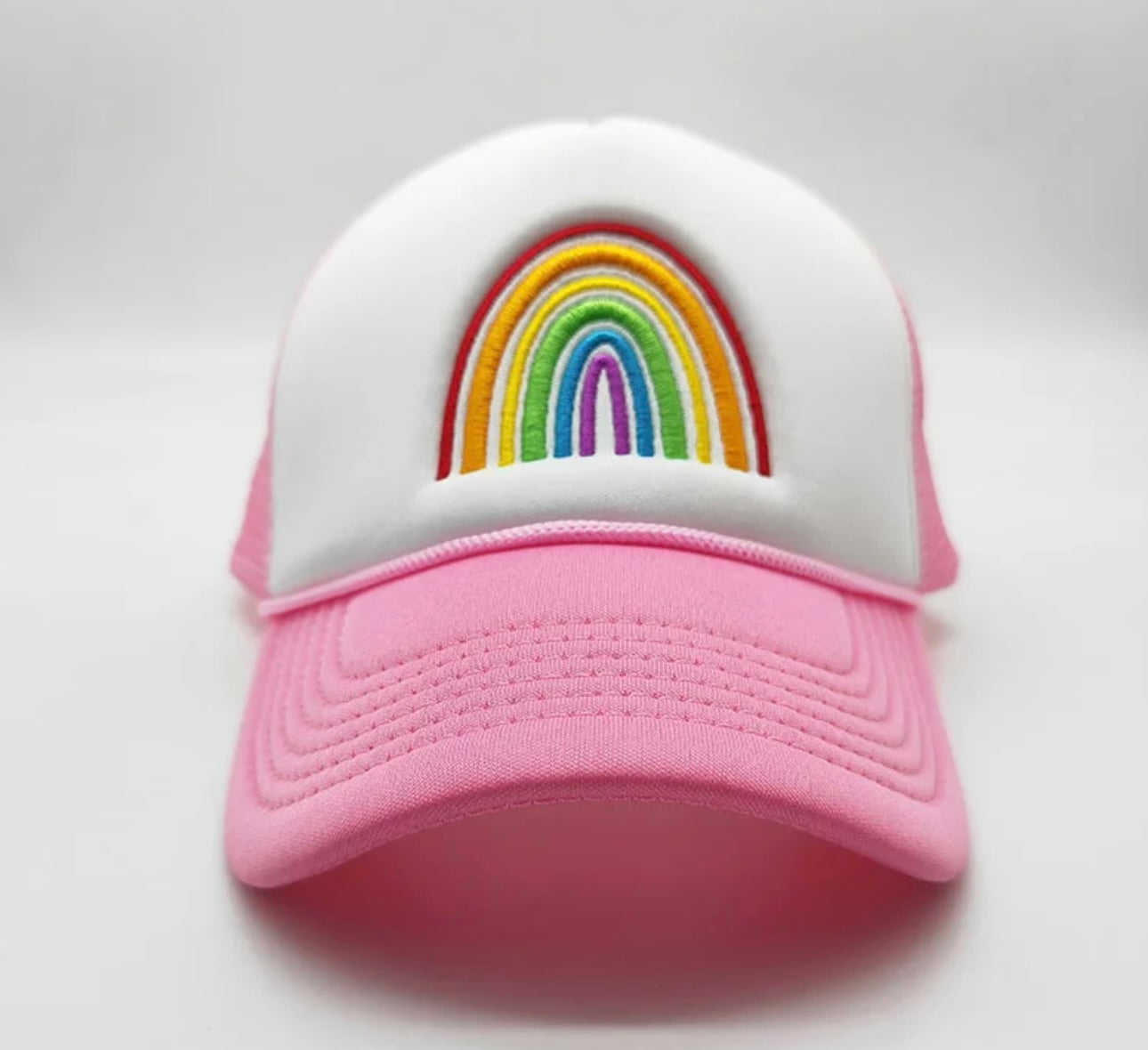 RAINBOW TRUCKER HAT