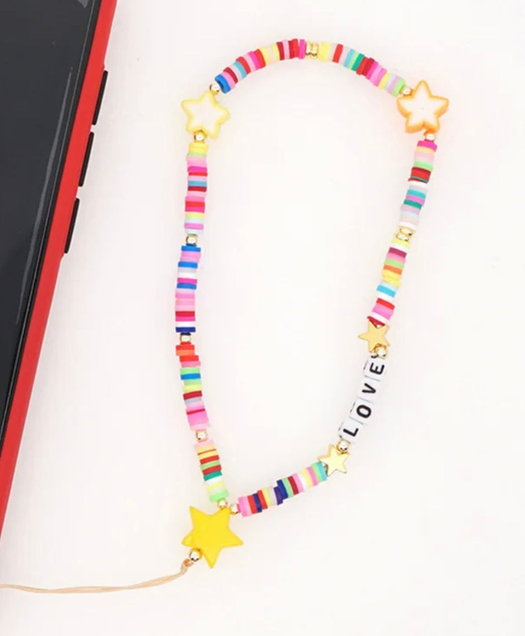 LOVE & STARS PHONE CHARM
