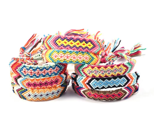 Classic Woven Friendship Bracelet β Adult Edition πβ¨