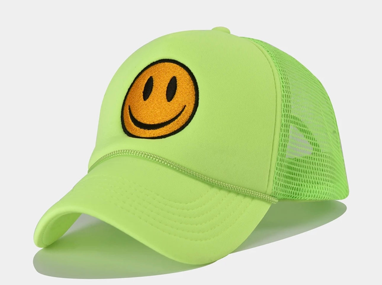 HAPPY FACE TRUCKER HAT