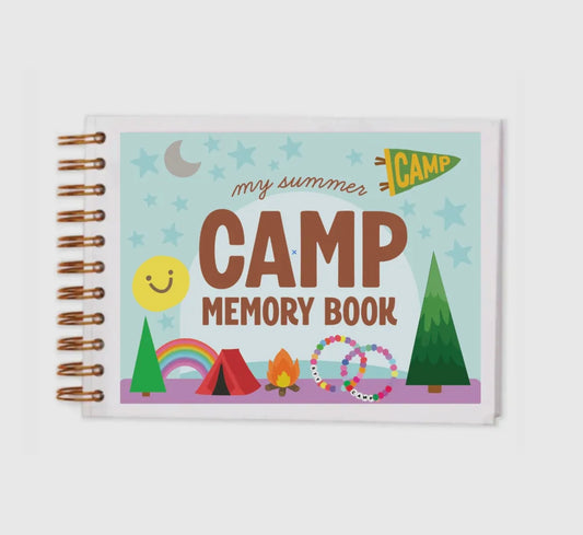 RETRO SUMMER CAMP MEMORY BOOK