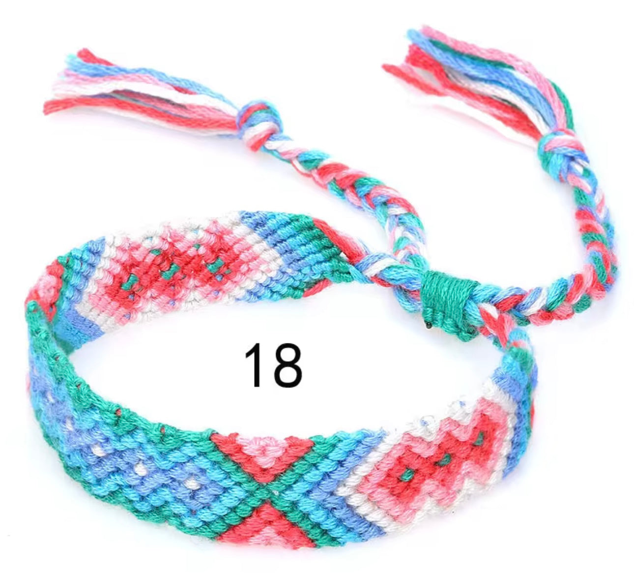 Classic Woven Friendship Bracelet β Adult Edition πβ¨