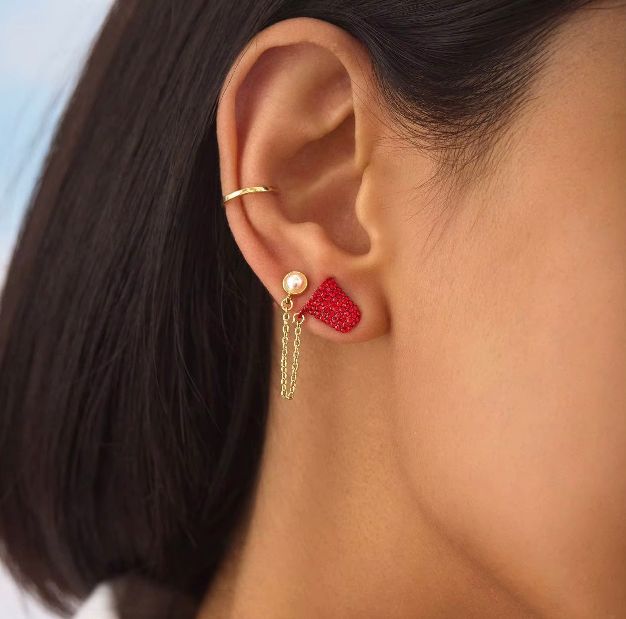 BEER PONG EARRINGS