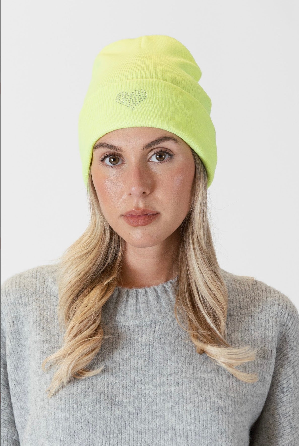 LYLA & LUXE CRYSTAL HEART HAT