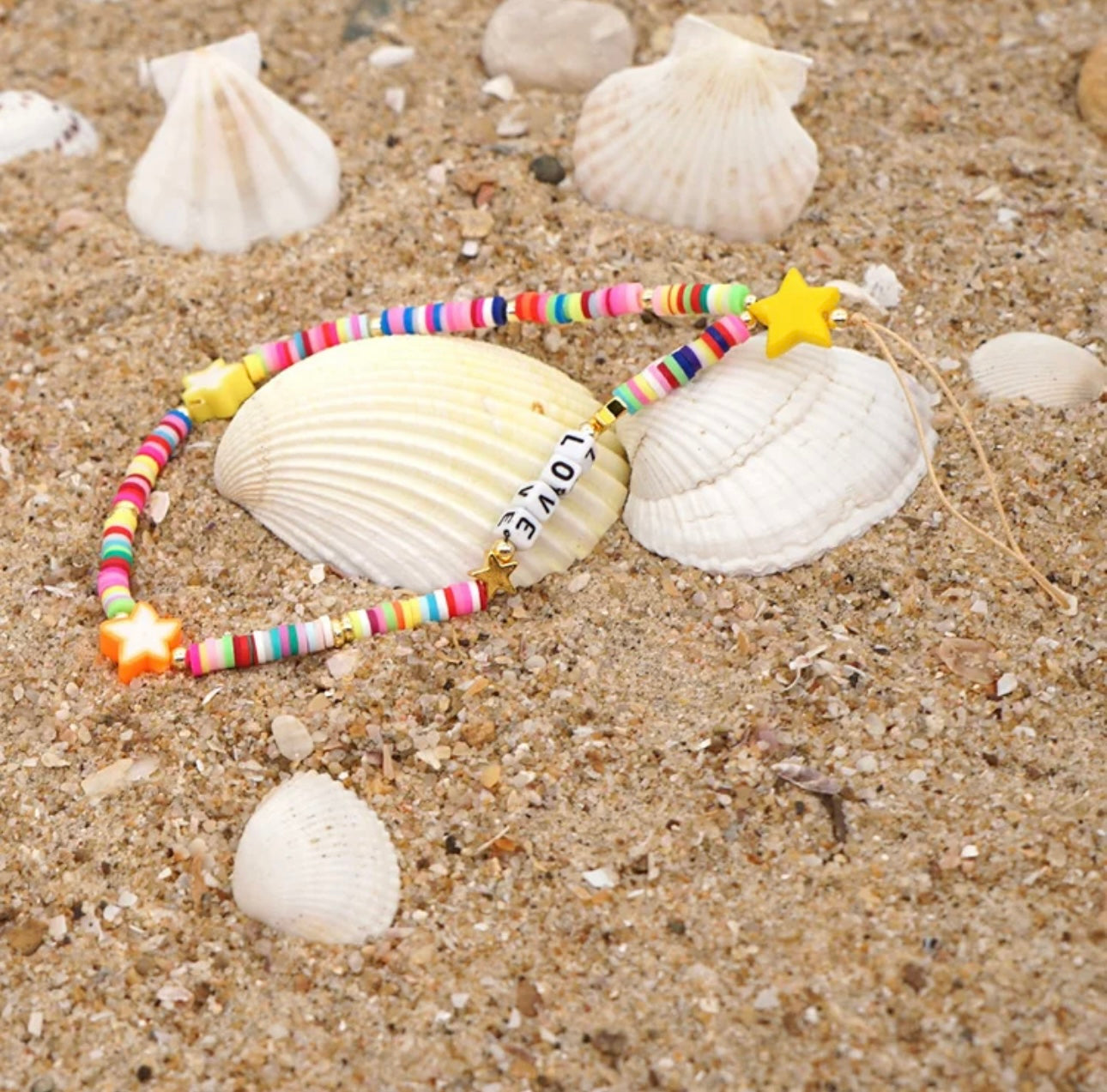 LOVE & STARS PHONE CHARM