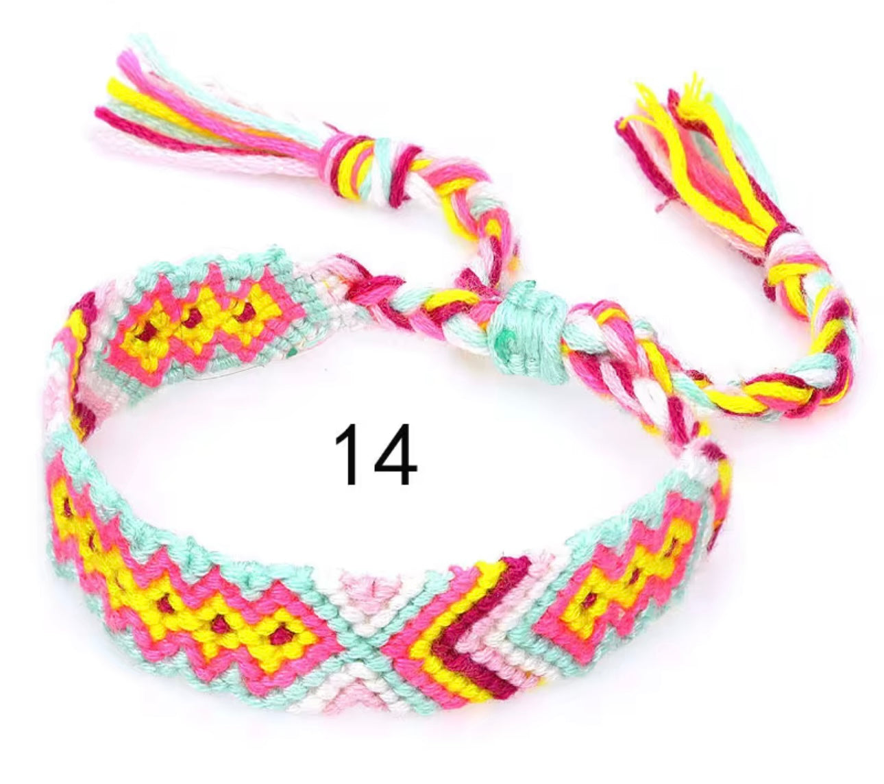 Classic Woven Friendship Bracelet β Adult Edition πβ¨