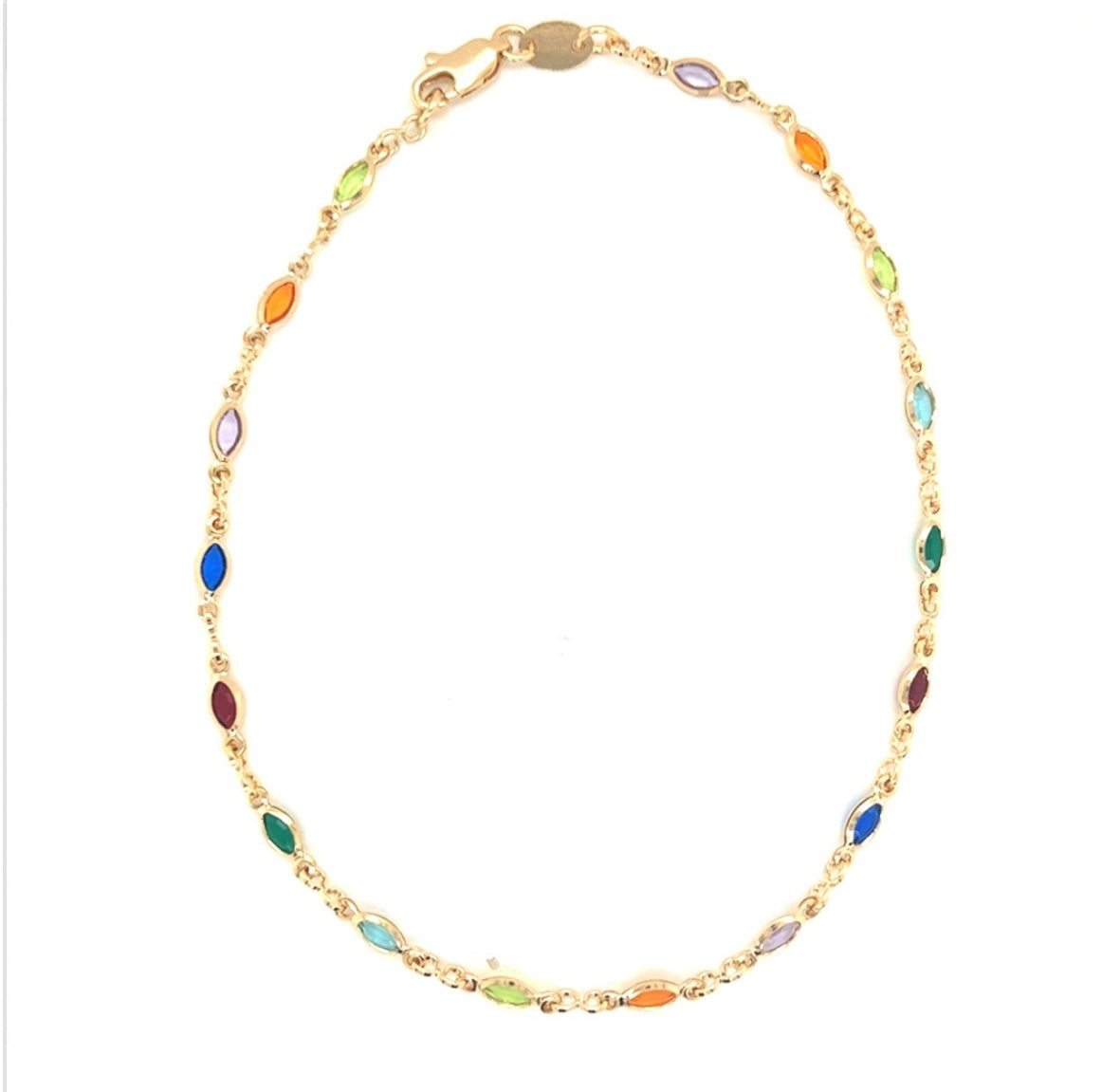 GEMSTONE ANKLET