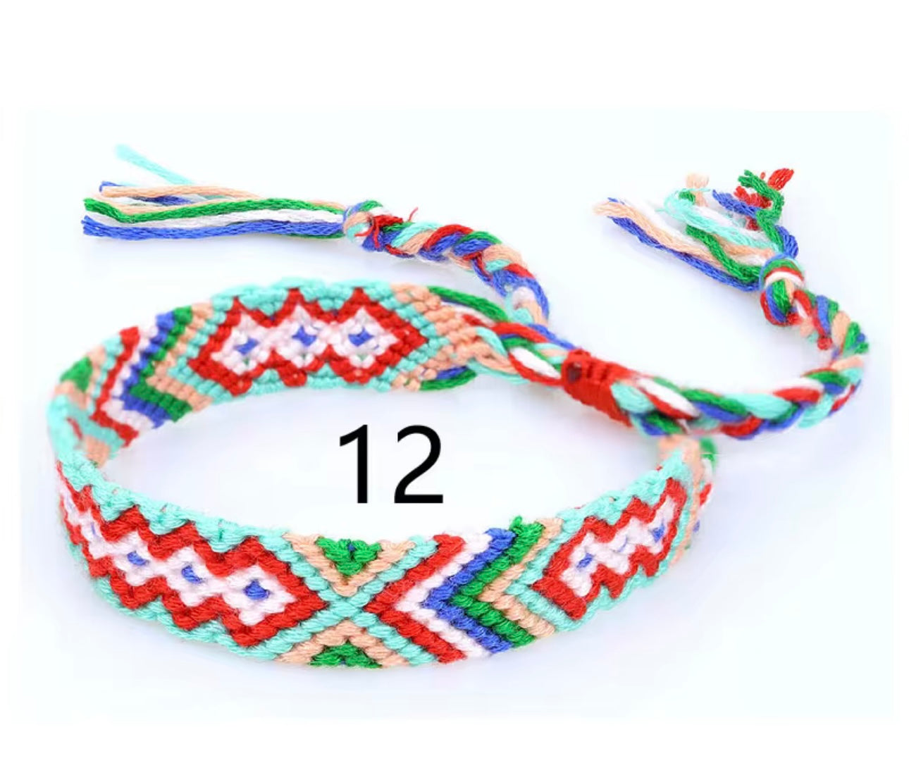 Classic Woven Friendship Bracelet β Adult Edition πβ¨