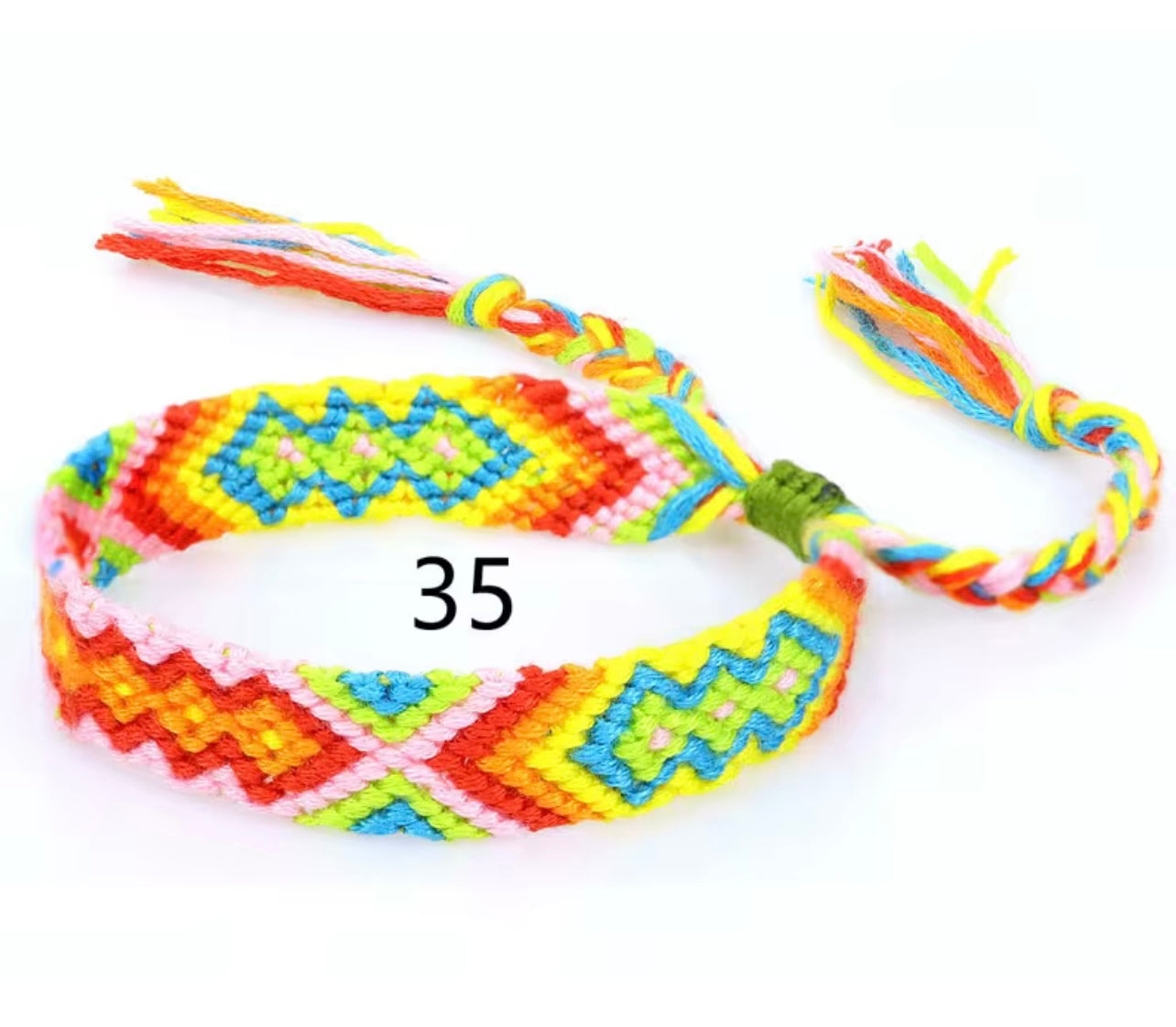Classic Woven Friendship Bracelet β Adult Edition πβ¨