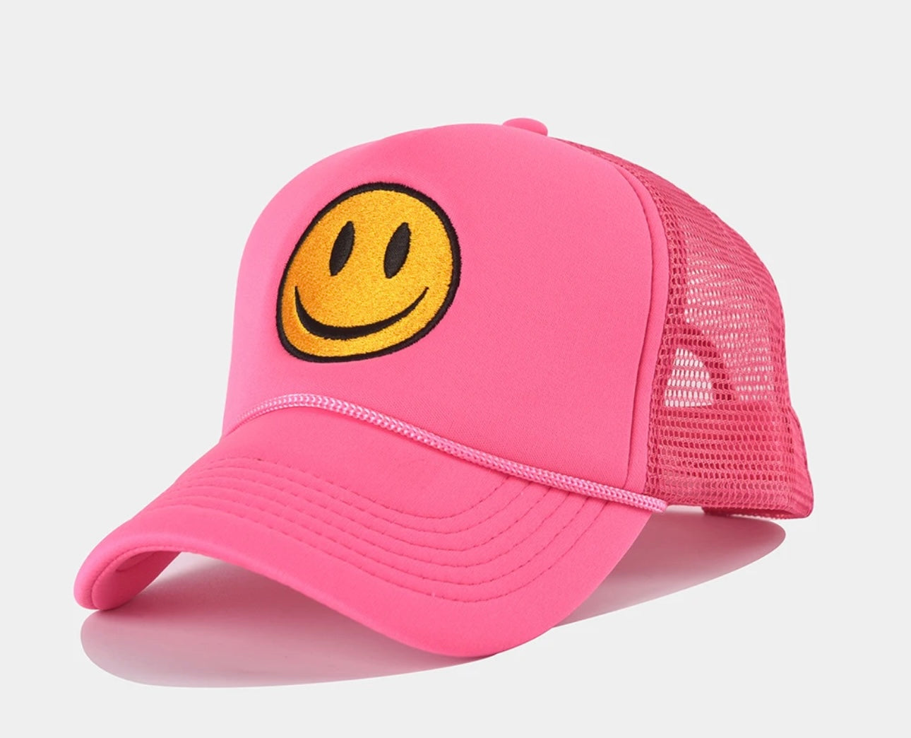 HAPPY FACE TRUCKER HAT