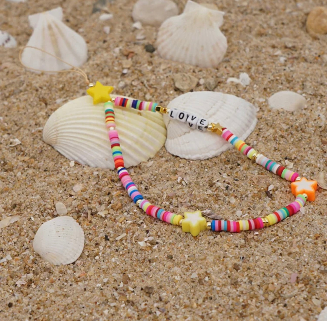 LOVE & STARS PHONE CHARM