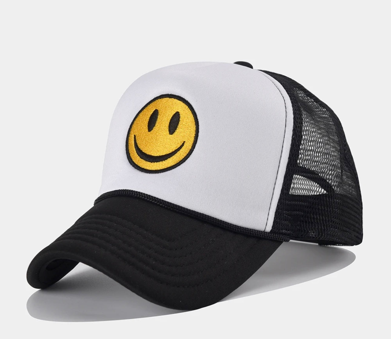 HAPPY FACE TRUCKER HAT