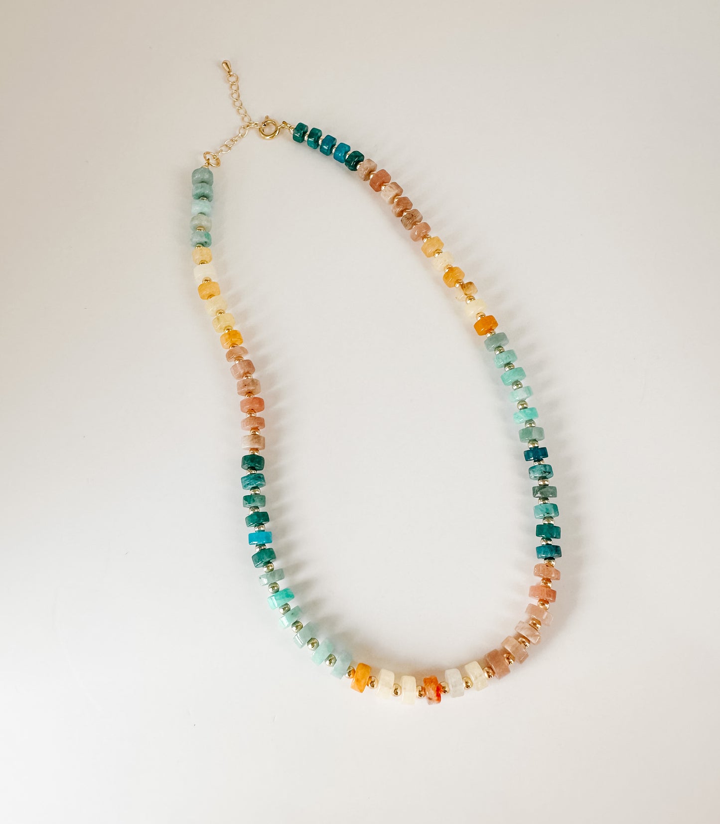 MIXED GEMSTONE NECKLACE
