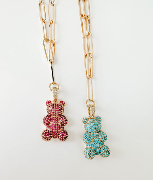 TAFFY BEAR NECKLACE