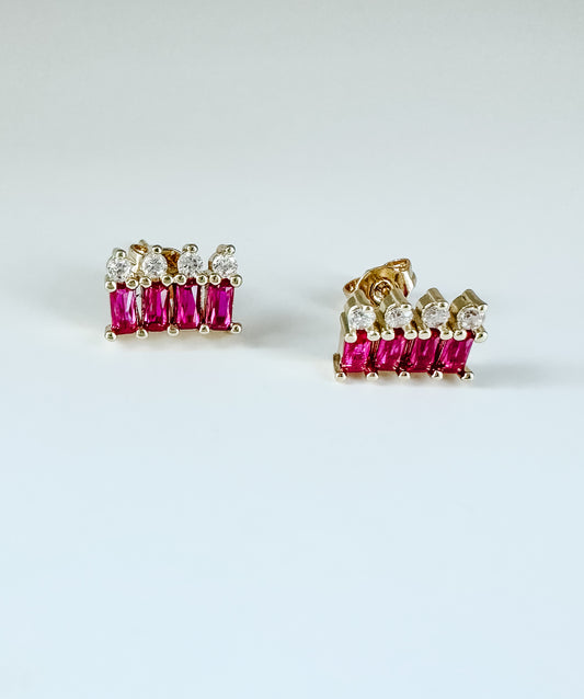 RUBY STUDS