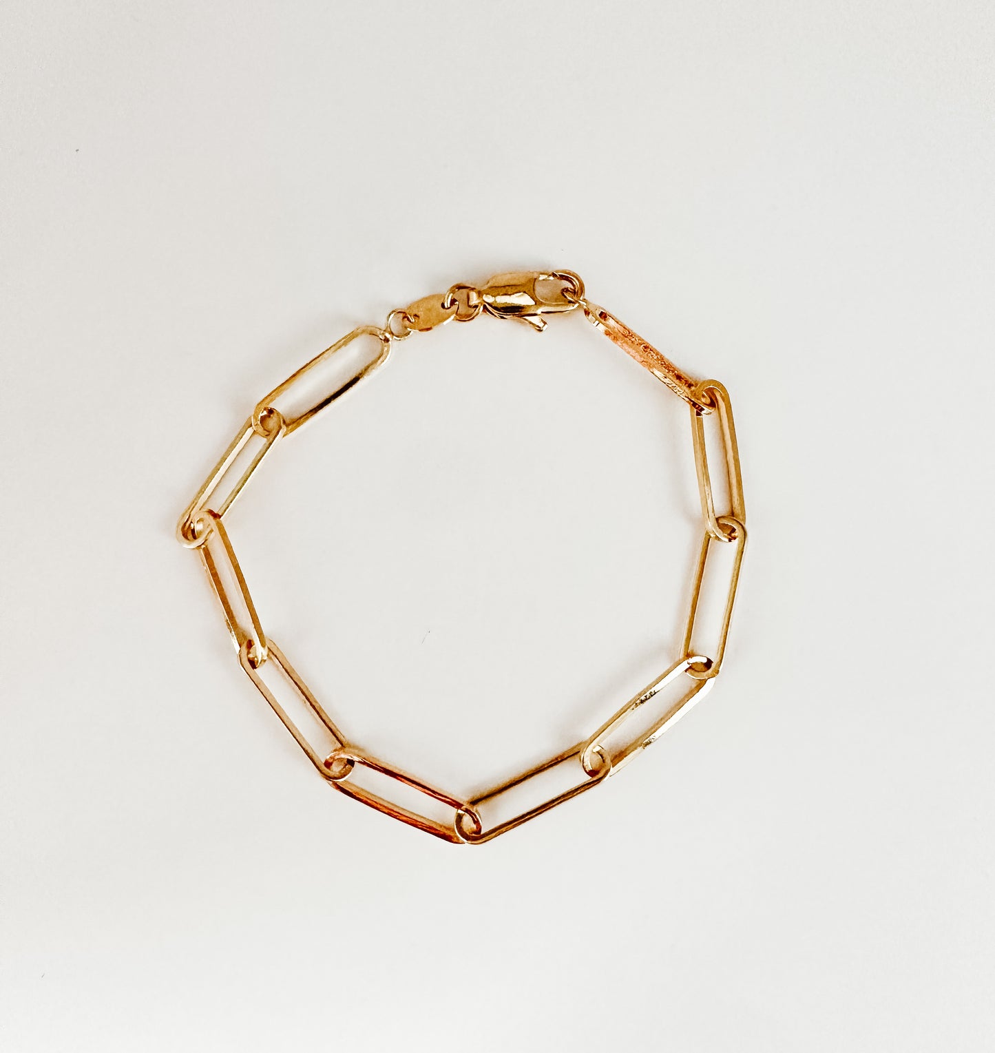 PAPER CLIP CHAIN BRACELETS