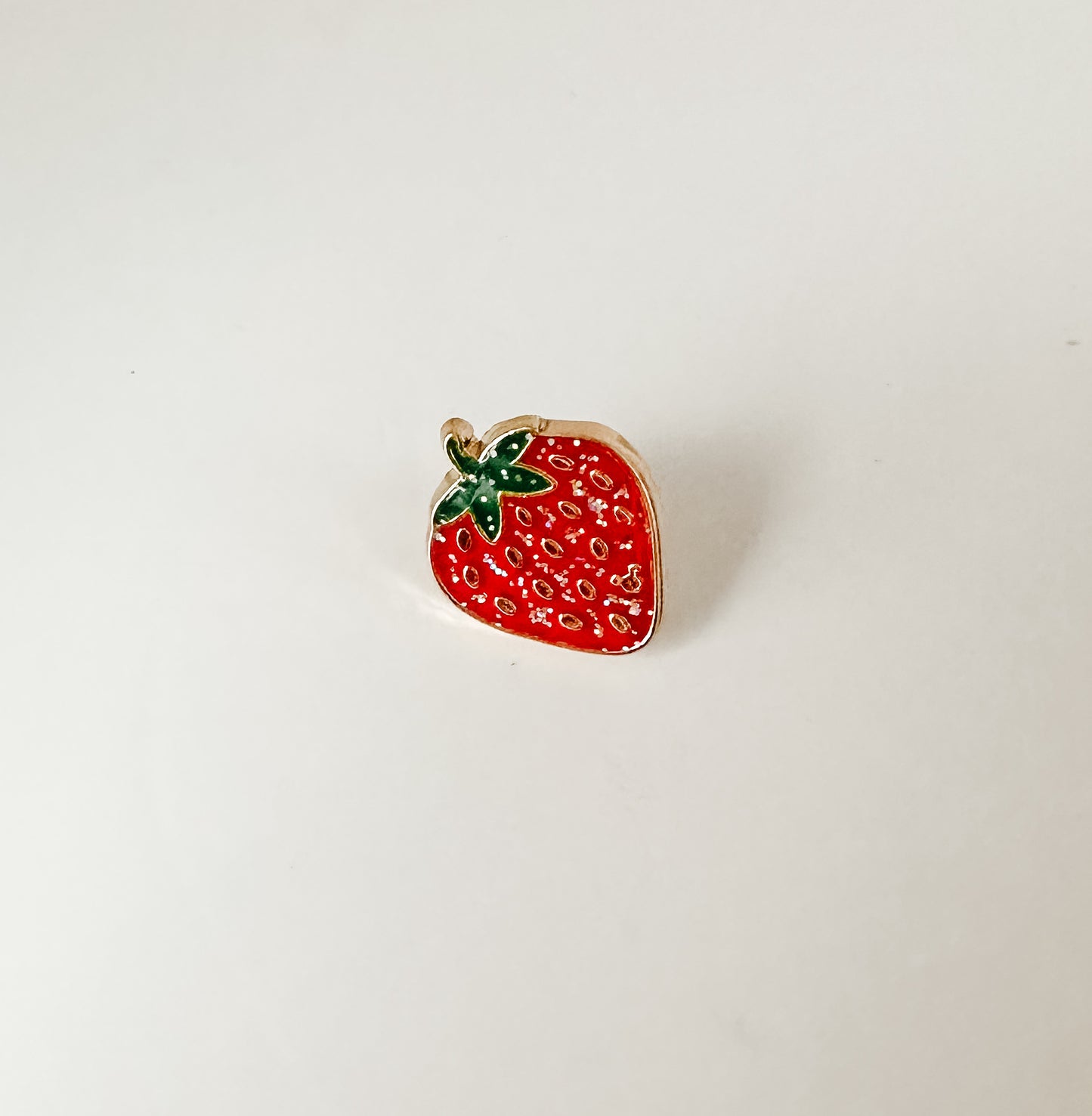 RED STRAWBERRY WATCH CHARM