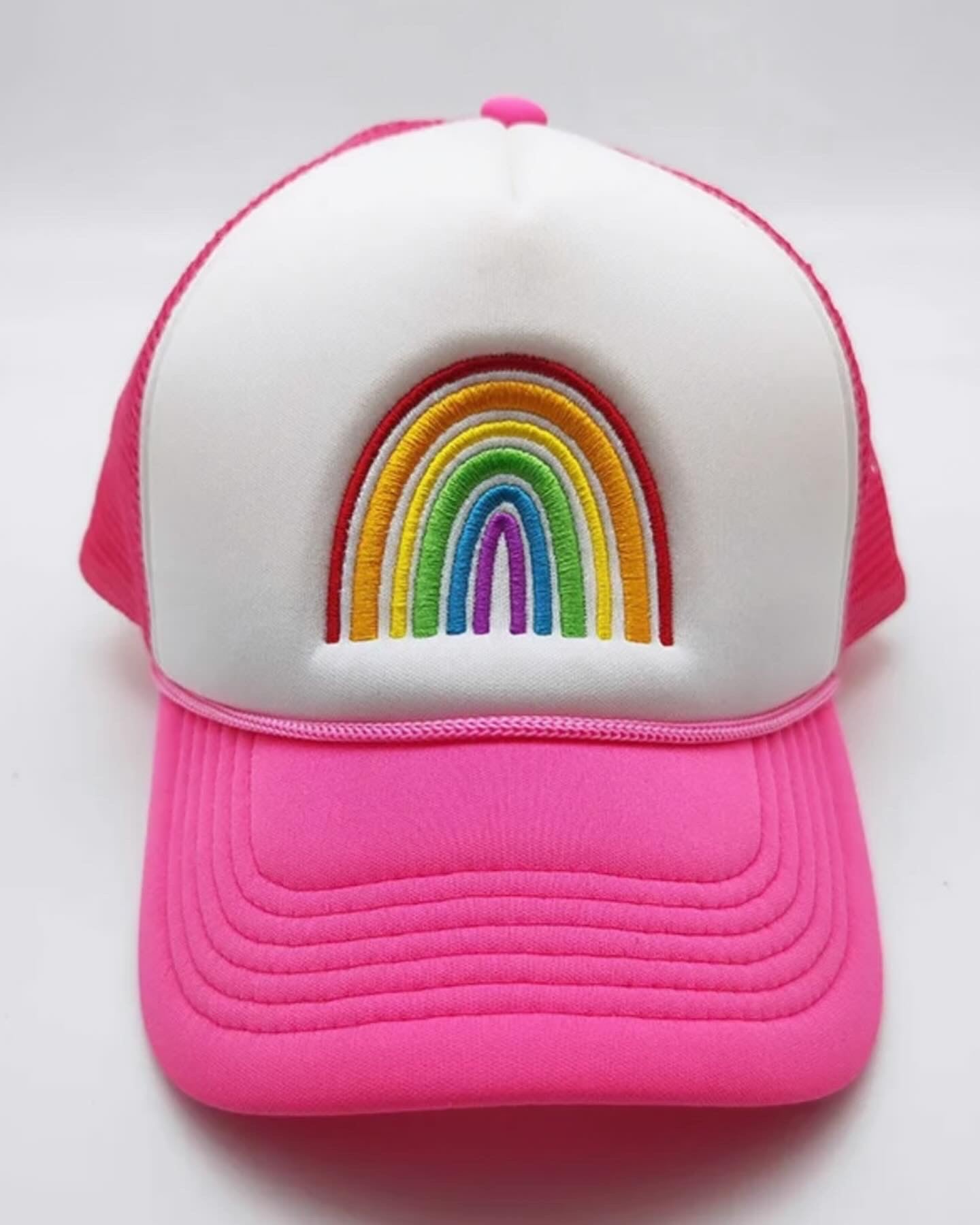RAINBOW TRUCKER HAT