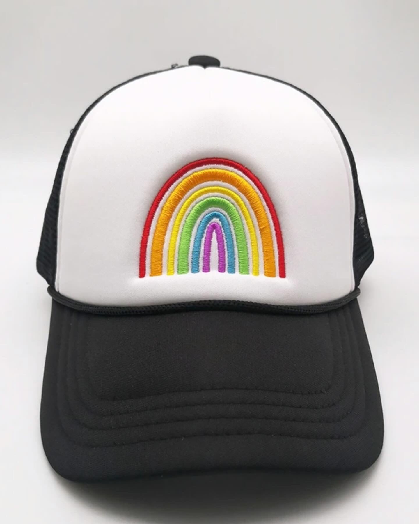 RAINBOW TRUCKER HAT