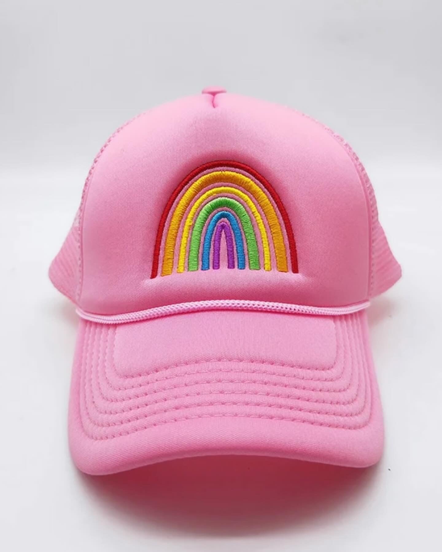RAINBOW TRUCKER HAT