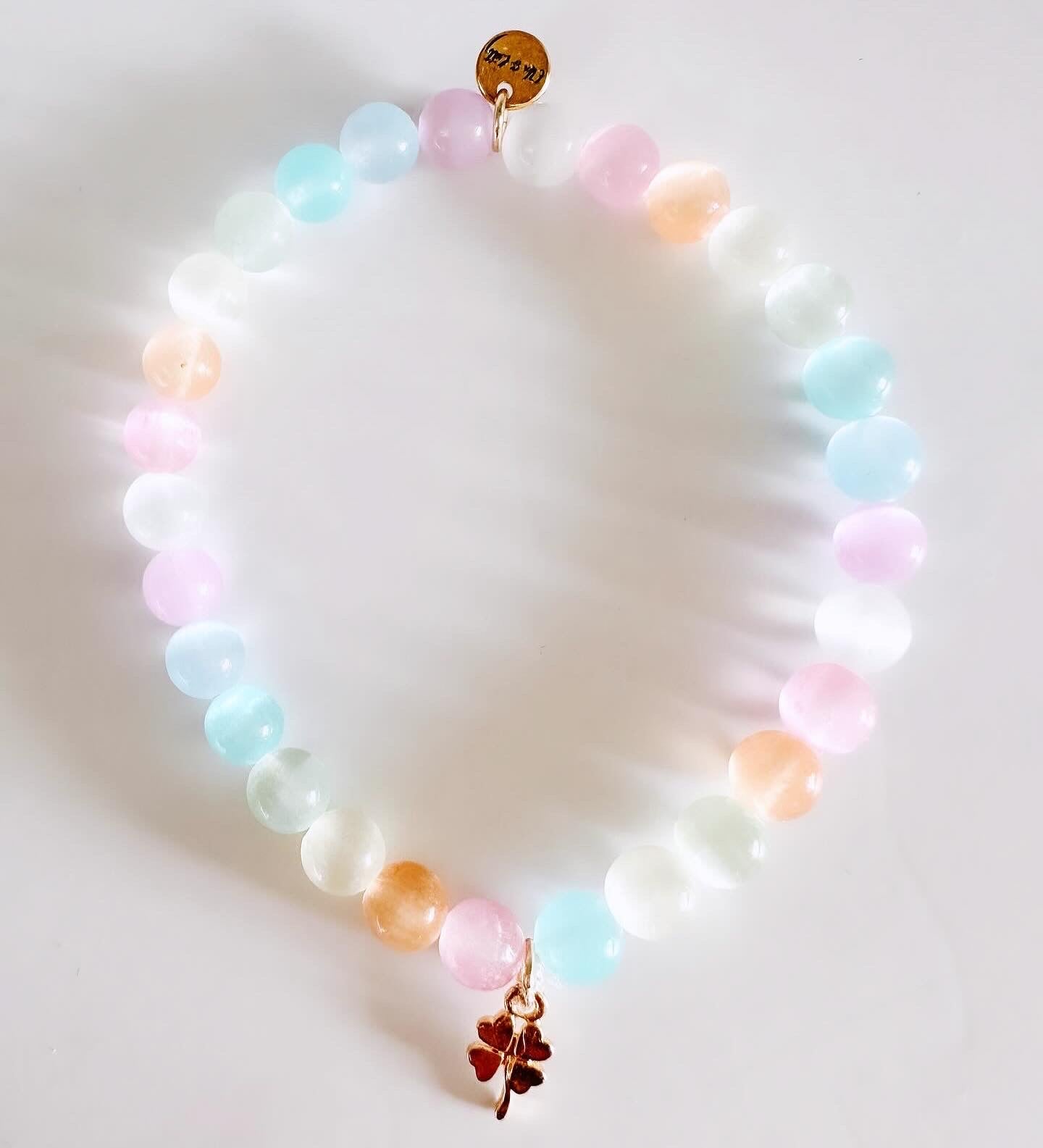 RAINBOW SELENITE MINI BRACELET
