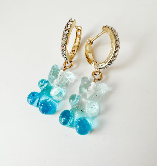 GUMMY BEAR EARRINGS GOLD