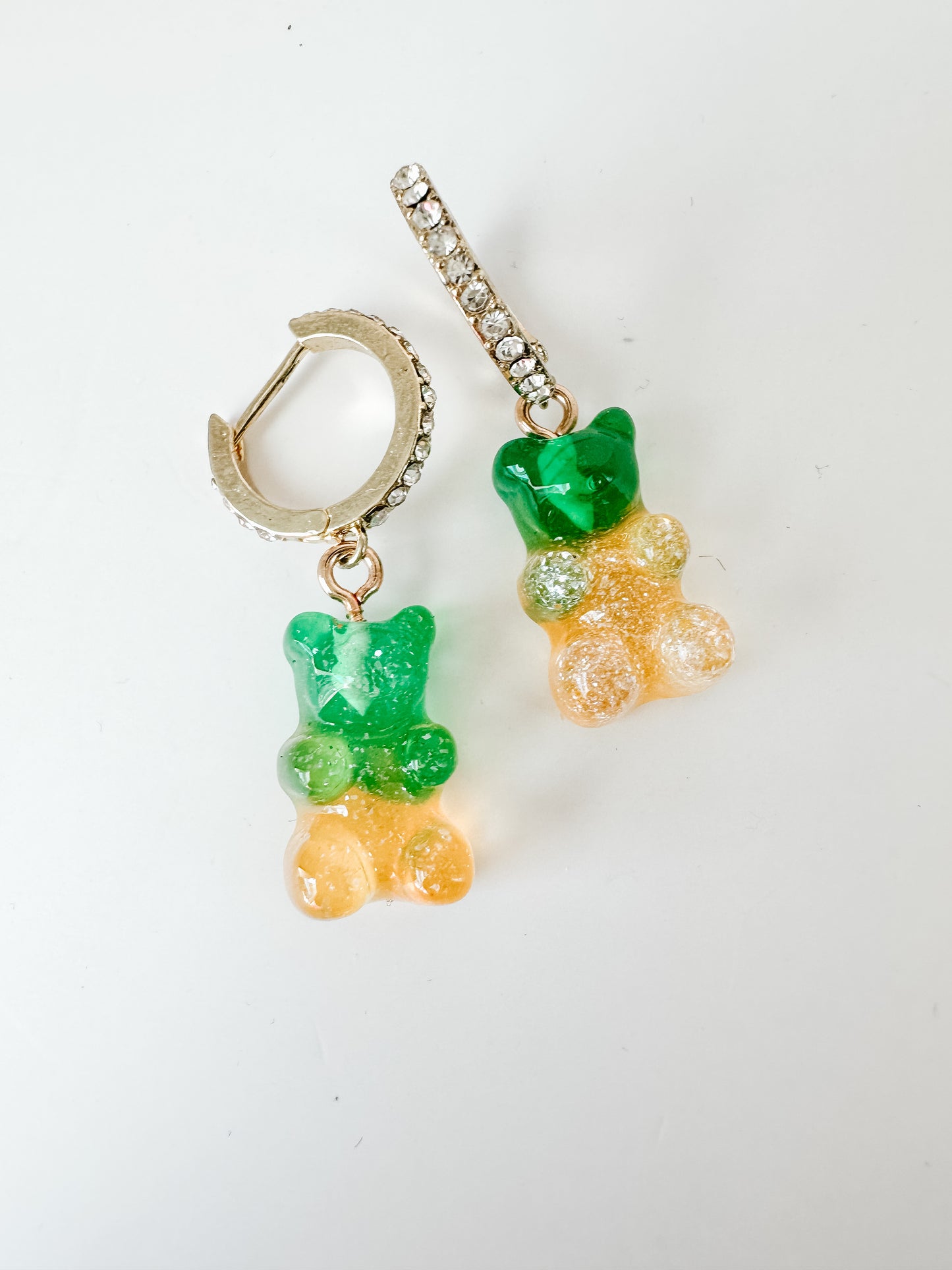 GUMMY BEAR EARRINGS GOLD