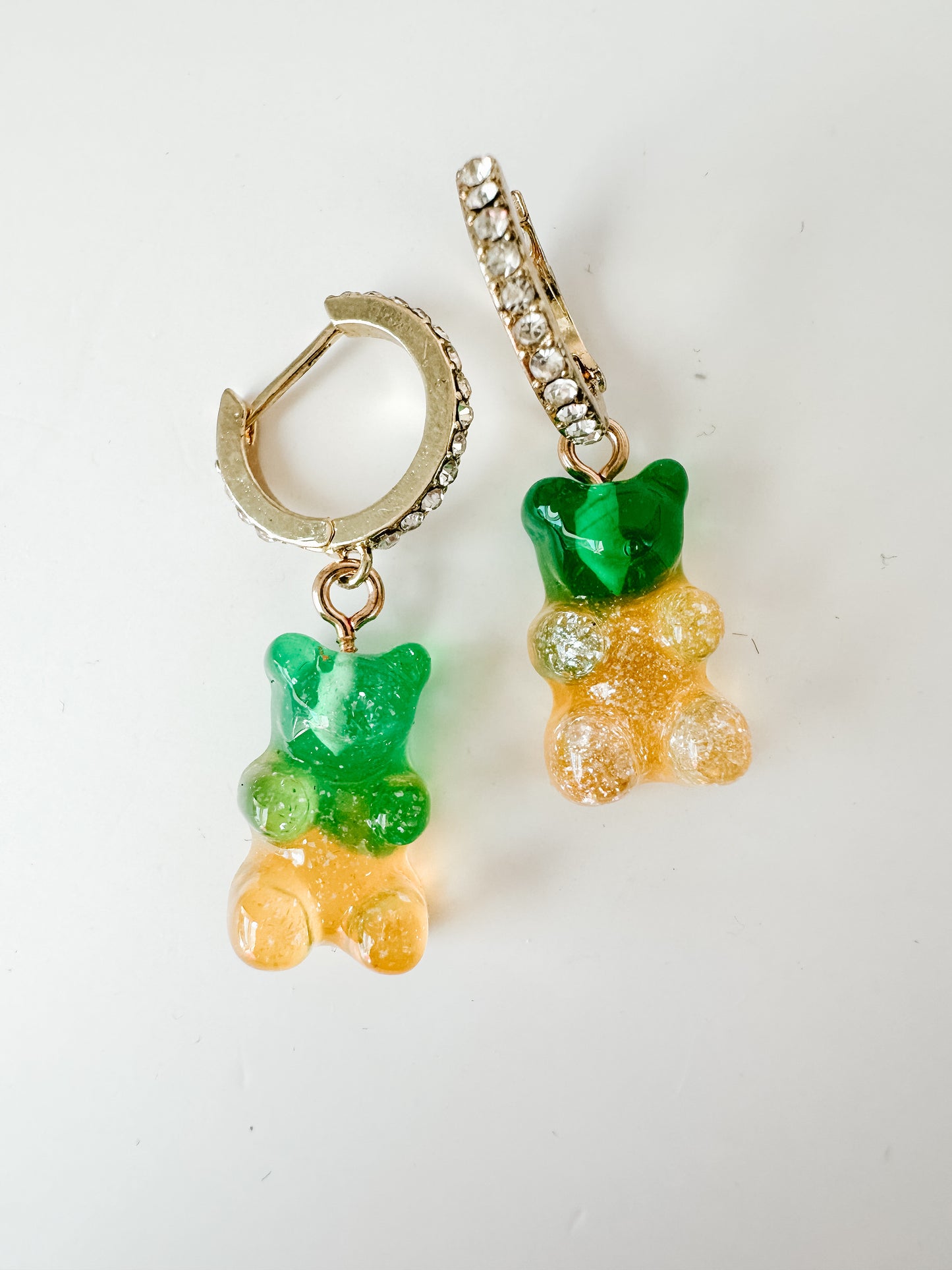 GUMMY BEAR EARRINGS GOLD