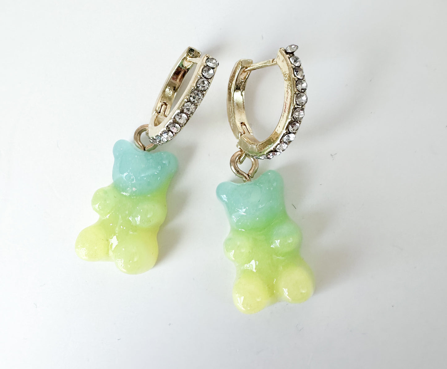 GUMMY BEAR EARRINGS GOLD