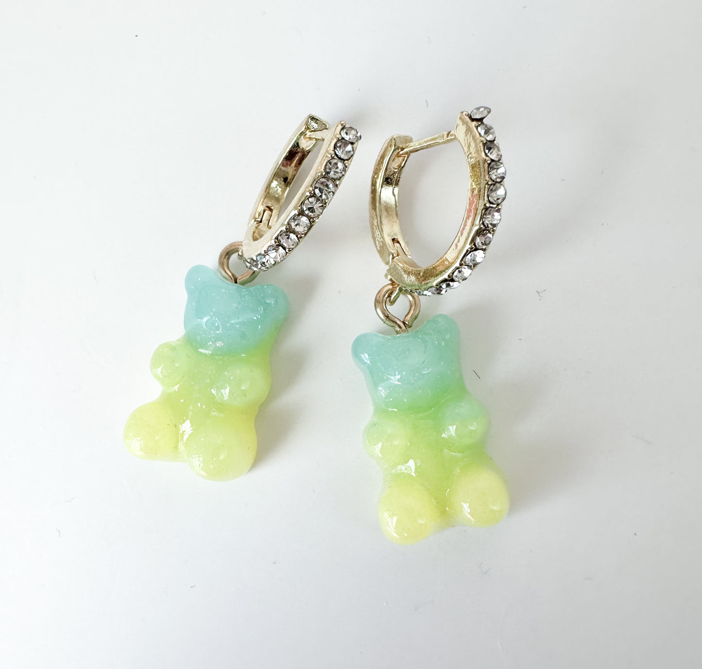 GUMMY BEAR EARRINGS GOLD